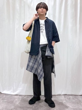 kazuoさん（メンズ・182cm）の春コーディネート