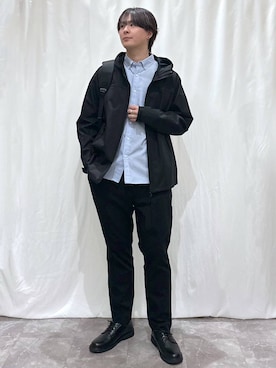 「GLOBAL WORK（グローバルワーク）のアイテム（ブルゾン）」を使った、kazuoさん（メンズ・182cm）の春コーディネート