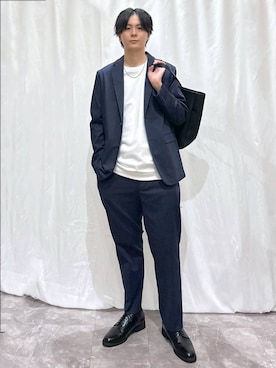 「アイテム（その他シューズ）」を使った、kazuoさん（メンズ・182cm・20代）の秋コーディネート