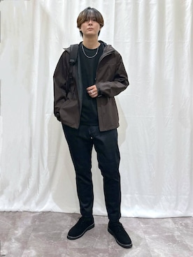 「GLOBAL WORK（グローバルワーク）のアイテム（ジャケット/アウター）」を使った、kazuoさん（メンズ・182cm）の秋コーディネート