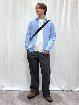 kazuoさん（メンズ・182cm）の冬コーディネート