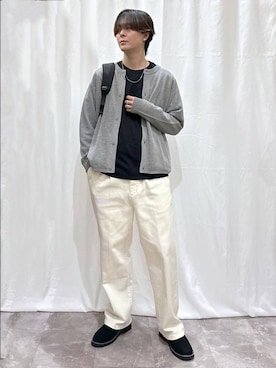 「GLOBAL WORK（グローバルワーク）のアイテム」を使った、kazuoさん（メンズ・182cm）の秋コーディネート