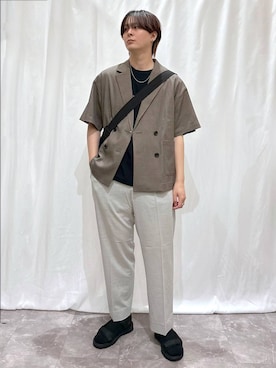 kazuoさん（メンズ・182cm）の春コーディネート