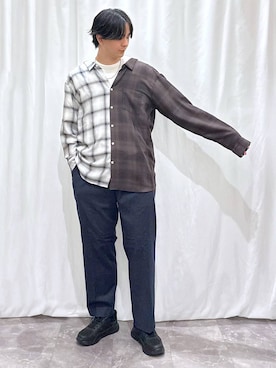 kazuoさん（メンズ・182cm）の秋コーディネート