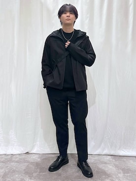 「GLOBAL WORK（グローバルワーク）のアイテム（ブルゾン）」を使った、kazuoさん（メンズ・182cm）の春コーディネート