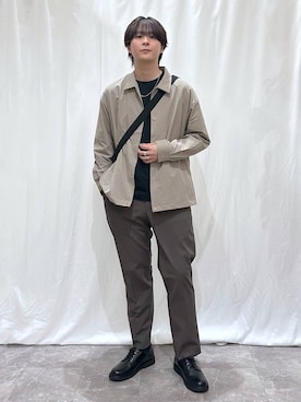 kazuoさん（メンズ・182cm）の春コーディネート
