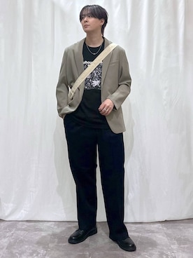 kazuoさん(メンズ・182cm)の春コーディネート