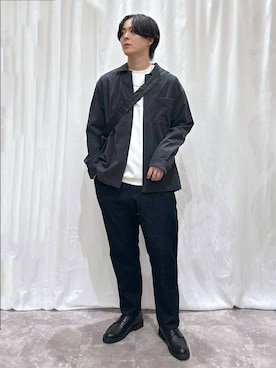 「アイテム（その他シューズ）」を使った、kazuoさん（メンズ・182cm・20代）の秋コーディネート