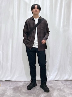 kazuoさん（メンズ・182cm）の秋コーディネート