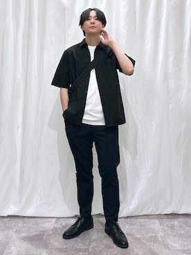 「アイテム（その他シューズ）」を使った、kazuoさん（メンズ・182cm）の秋コーディネート