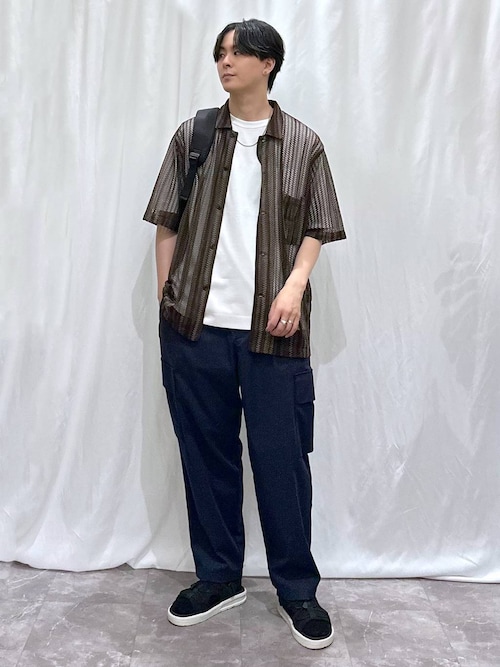 BOSEwm5236AC 送料込み GLOBAL WORK tシャツ リッチクリーンTシャツ/半袖/288187 メンズ