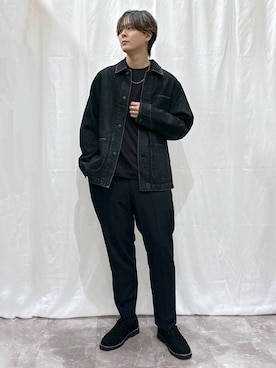 「GLOBAL WORK（グローバルワーク）のアイテム（トップス）」を使った、kazuoさん（メンズ・182cm）の秋コーディネート