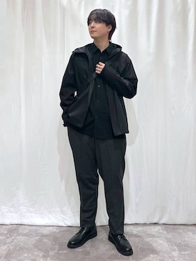 「GLOBAL WORK（グローバルワーク）のアイテム（ブルゾン）」を使った、kazuoさん（メンズ・182cm）の春コーディネート