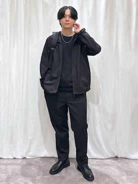 「アイテム（マウンテンパーカー）」を使った、kazuoさん（メンズ・182cm・20代）の秋コーディネート