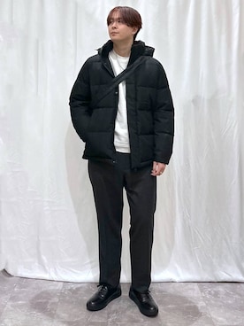 「GLOBAL WORK（グローバルワーク）のアイテム（トップス）」を使った、kazuoさん（メンズ・182cm）の冬コーディネート