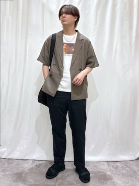 kazuoさん（メンズ・182cm）の春コーディネート