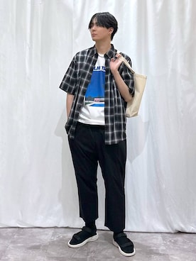 kazuoさん(メンズ・182cm)の夏コーディネート