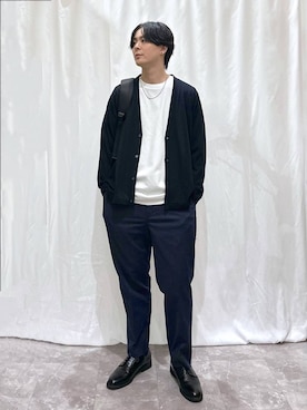 「アイテム（その他シューズ）」を使った、kazuoさん（メンズ・182cm）の秋コーディネート