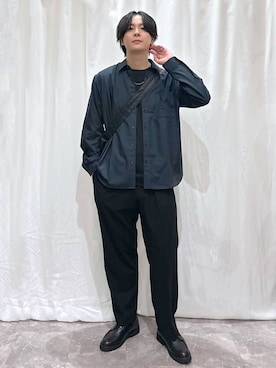 「アイテム（その他シューズ）」を使った、kazuoさん（メンズ・182cm）の秋コーディネート
