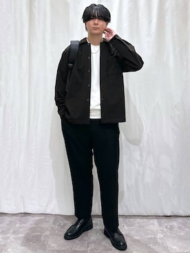 「アイテム（その他シューズ）」を使った、kazuoさん（メンズ・182cm・20代）の秋コーディネート