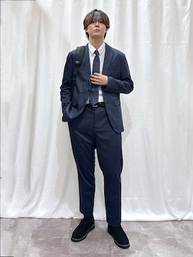 「GLOBAL WORK（グローバルワーク）のアイテム（ジャケット/アウター）」を使った、kazuoさん（メンズ・182cm）の秋コーディネート