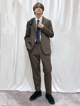 「GLOBAL WORK（グローバルワーク）のアイテム（トップス）」を使った、kazuoさん（メンズ・182cm）の秋コーディネート
