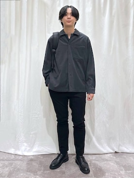 「アイテム（その他シューズ）」を使った、kazuoさん（メンズ・182cm・20代）の秋コーディネート