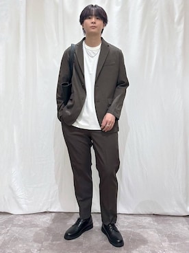 kazuoさん（メンズ・182cm）の春コーディネート