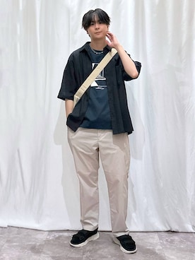 kazuoさん（メンズ・182cm）の夏コーディネート