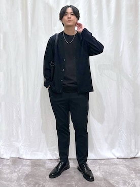 「アイテム（その他シューズ）」を使った、kazuoさん（メンズ・182cm・20代）の秋コーディネート