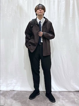「GLOBAL WORK（グローバルワーク）のアイテム（ジャケット/アウター）」を使った、kazuoさん（メンズ・182cm）の秋コーディネート