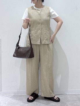 かとやまさん(レディース・158cm)の春コーディネート