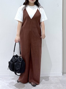 かとやまさん（レディース・158cm）の夏コーディネート