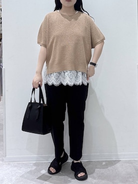 かとやまさん（レディース・158cm）の春コーディネート