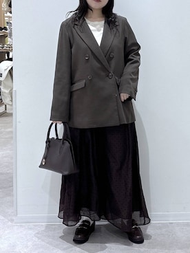 かとやまさん（レディース・158cm）の冬コーディネート