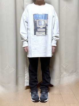 かとやまさん（キッズ・124cm）の冬コーディネート