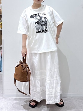 かとやまさん(レディース・158cm)の夏コーディネート