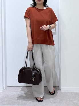 「リラックス」｜かとやまさん（レディース・158cm）の夏コーディネート