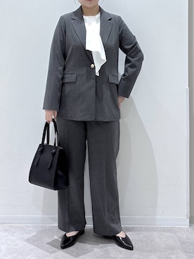 かとやまさん（レディース・158cm）の冬コーディネート