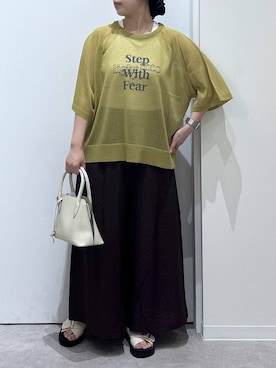 「アイテム（パンツ）」を使った、かとやまさん（レディース・158cm・30代）の夏コーディネート