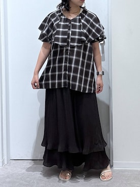 かとやまさん（レディース・158cm）の夏コーディネート