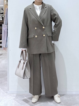 かとやまさん（レディース・158cm）の冬コーディネート