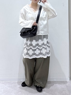 かとやまさん（レディース・158cm）の夏コーディネート