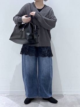 かとやまさん（レディース・158cm）の春コーディネート