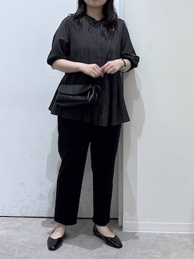 「リラックス」｜かとやまさん（レディース・158cm）の春コーディネート