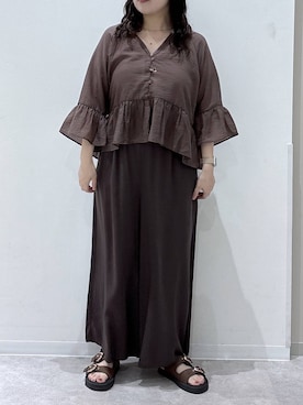 かとやまさん(レディース・158cm)の夏コーディネート