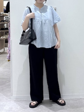 かとやまさん（レディース・158cm）の夏コーディネート