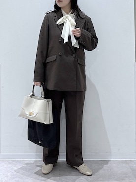 かとやまさん（レディース・158cm）の冬コーディネート