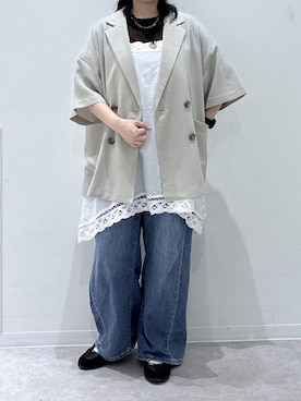 かとやまさん(レディース・158cm)の夏コーディネート