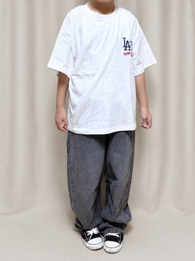 「キッズ」｜かとやまさん（キッズ・127cm）の夏コーディネート